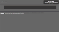 Desktop Screenshot of dbfossil.de